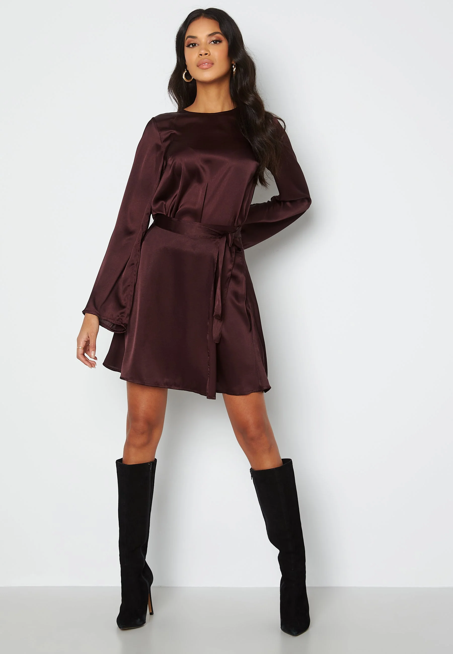 Tallulah Satin Skirt - Image 2