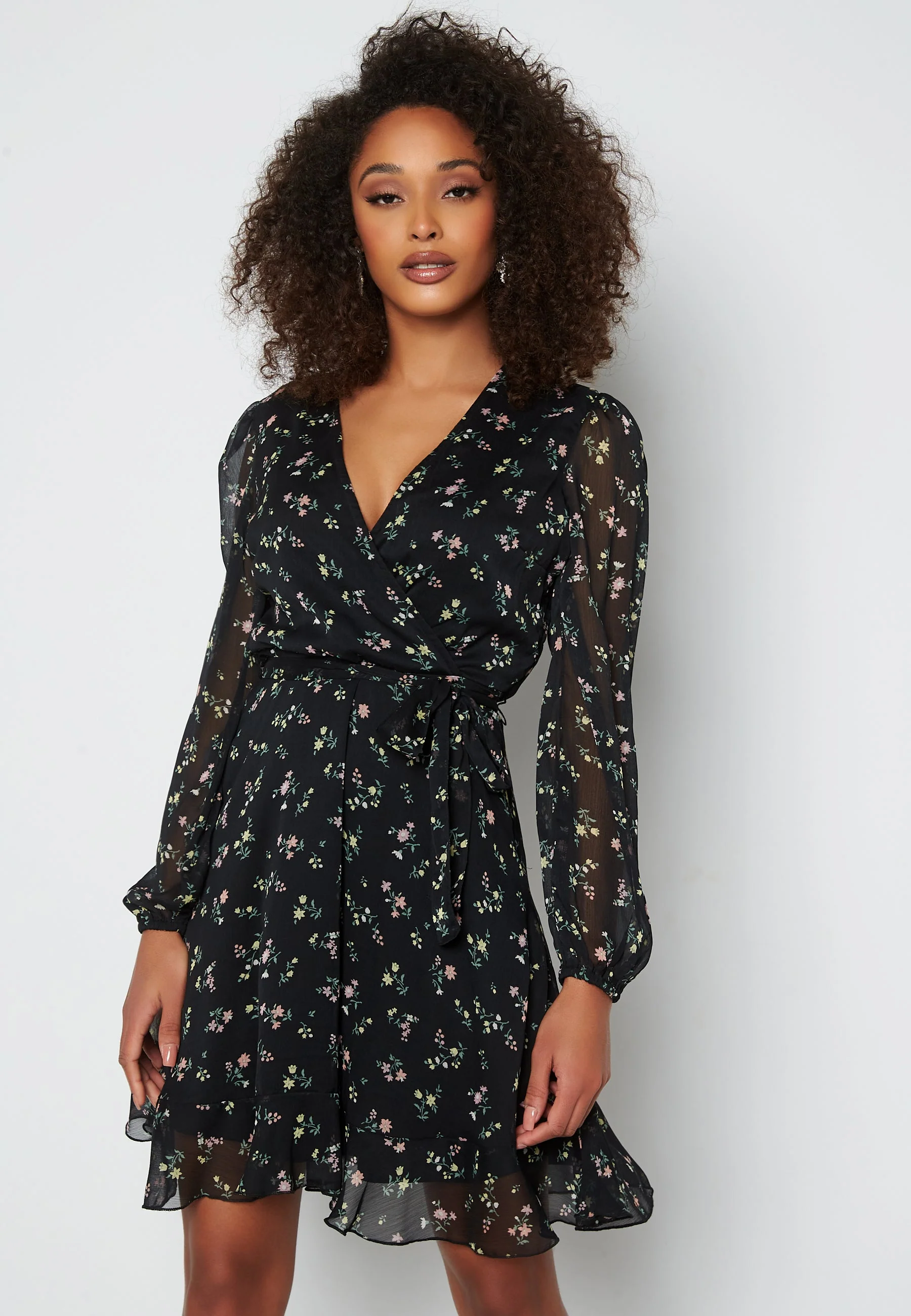 Theia wrap dress - Image 2