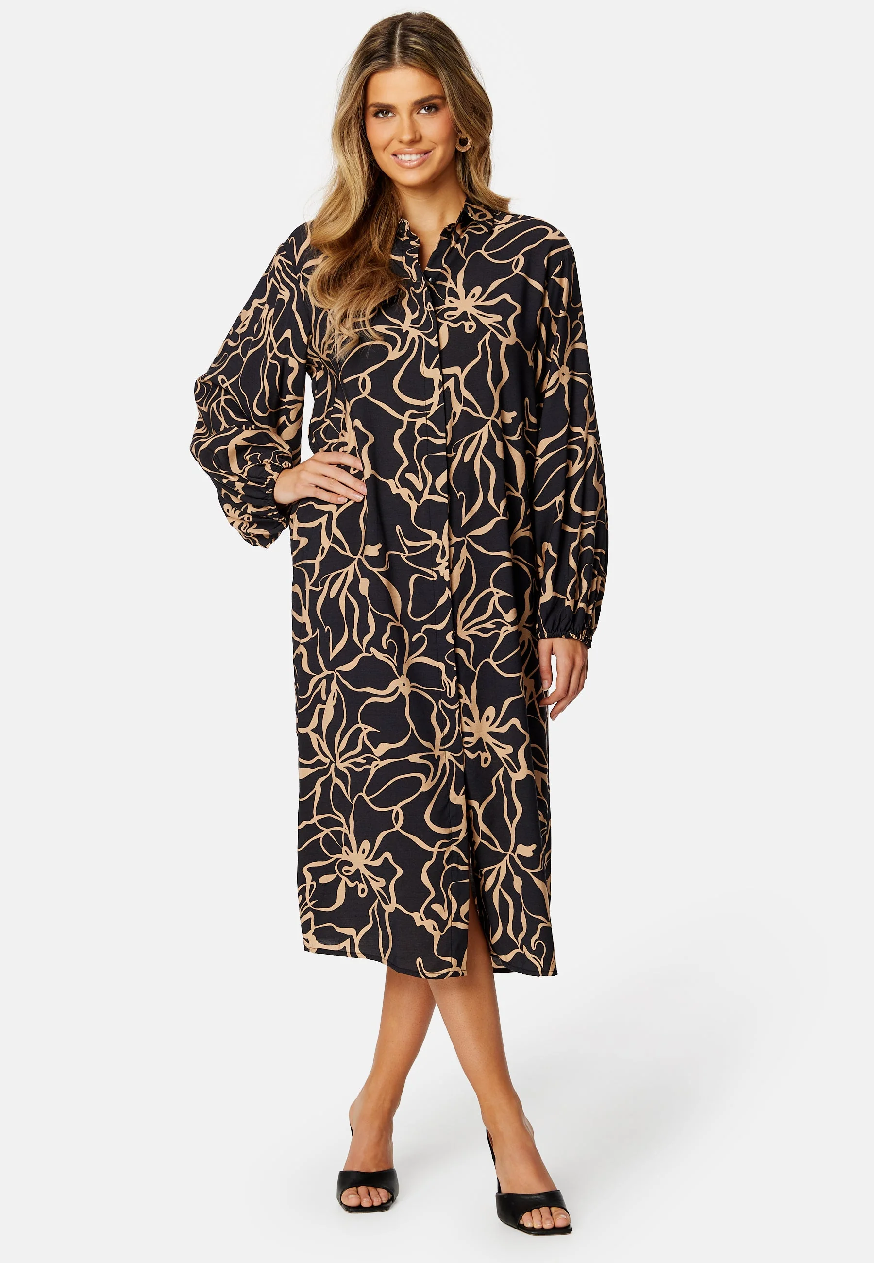 Tiana Baloon Shirt Dress - Image 2