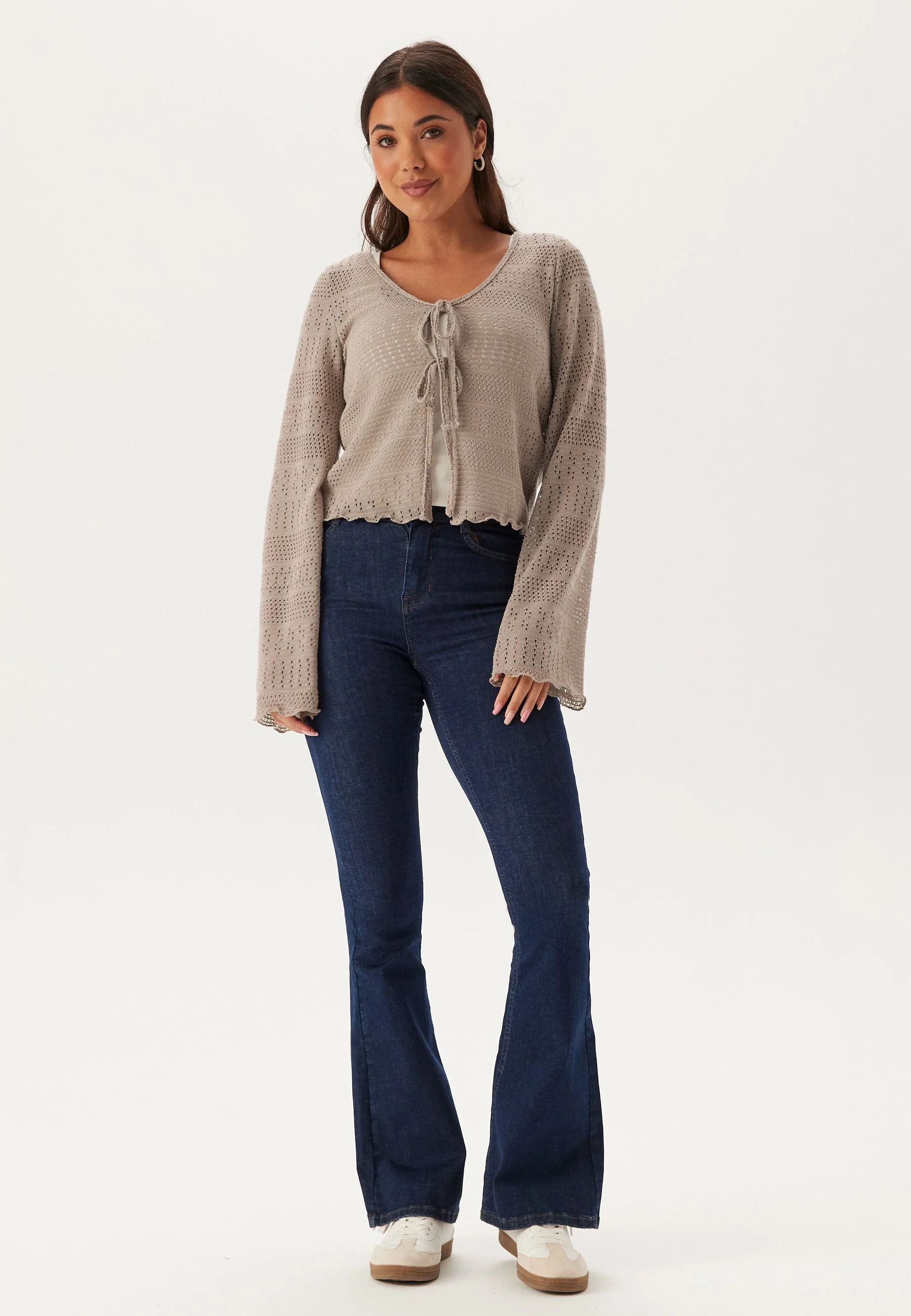 Tie Cardigan - Image 3