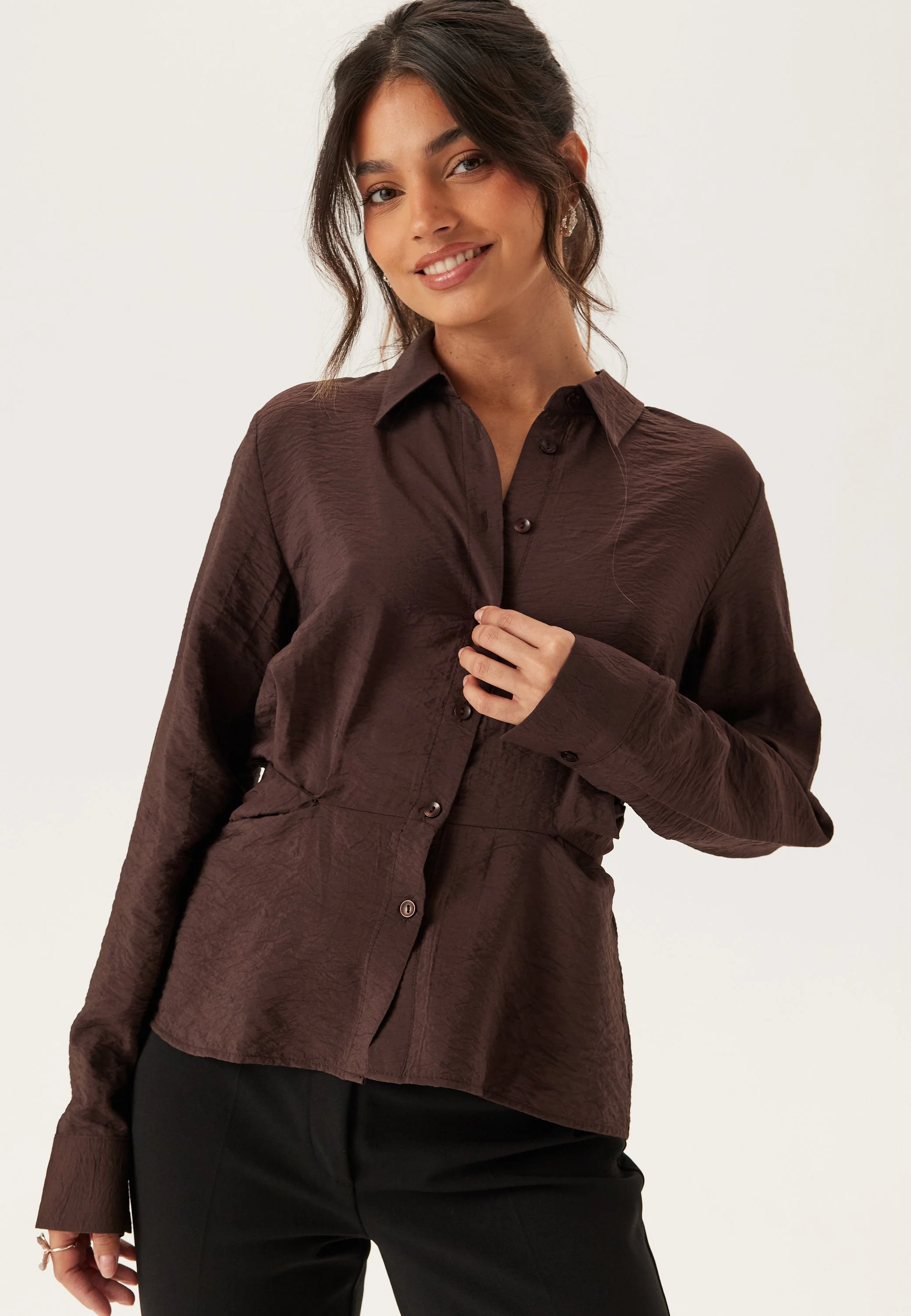Tie Detail Shirt - Image 4
