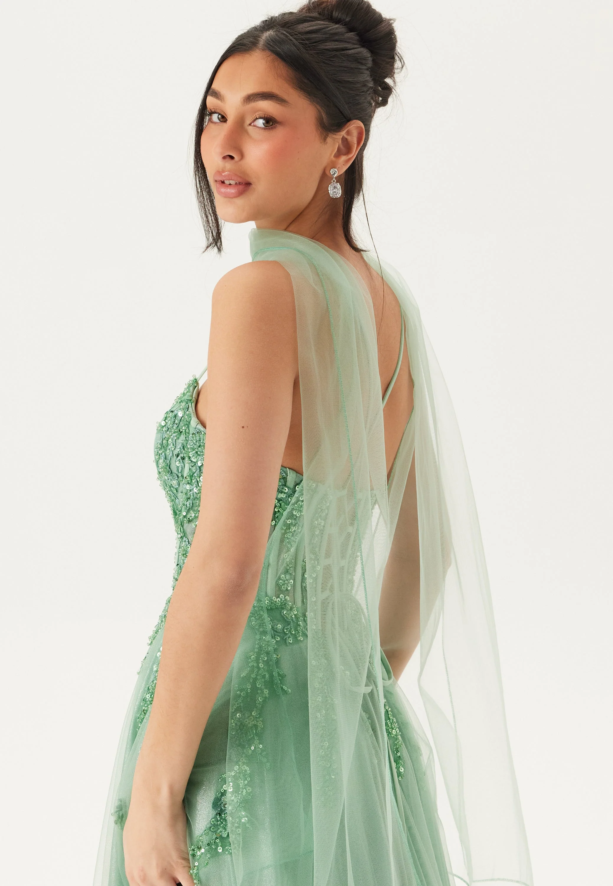 Tulle Evening Dress - Image 6