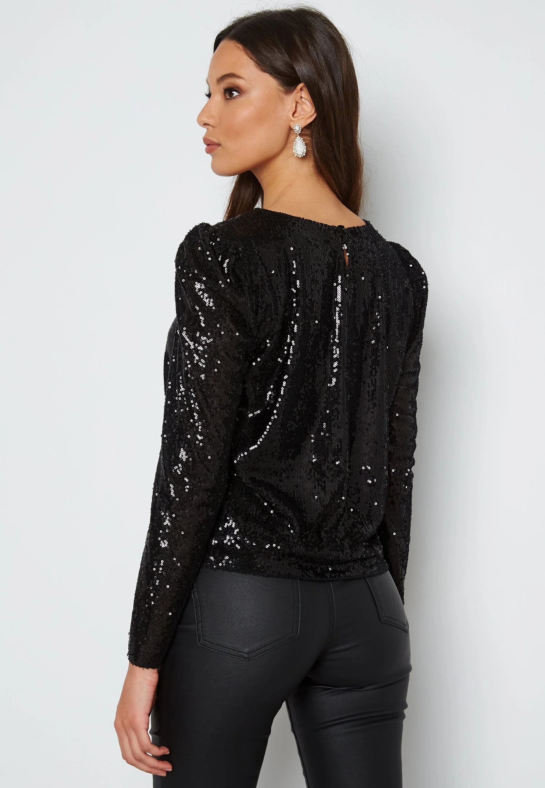 Twinkly L/S Sequin Top - Image 3