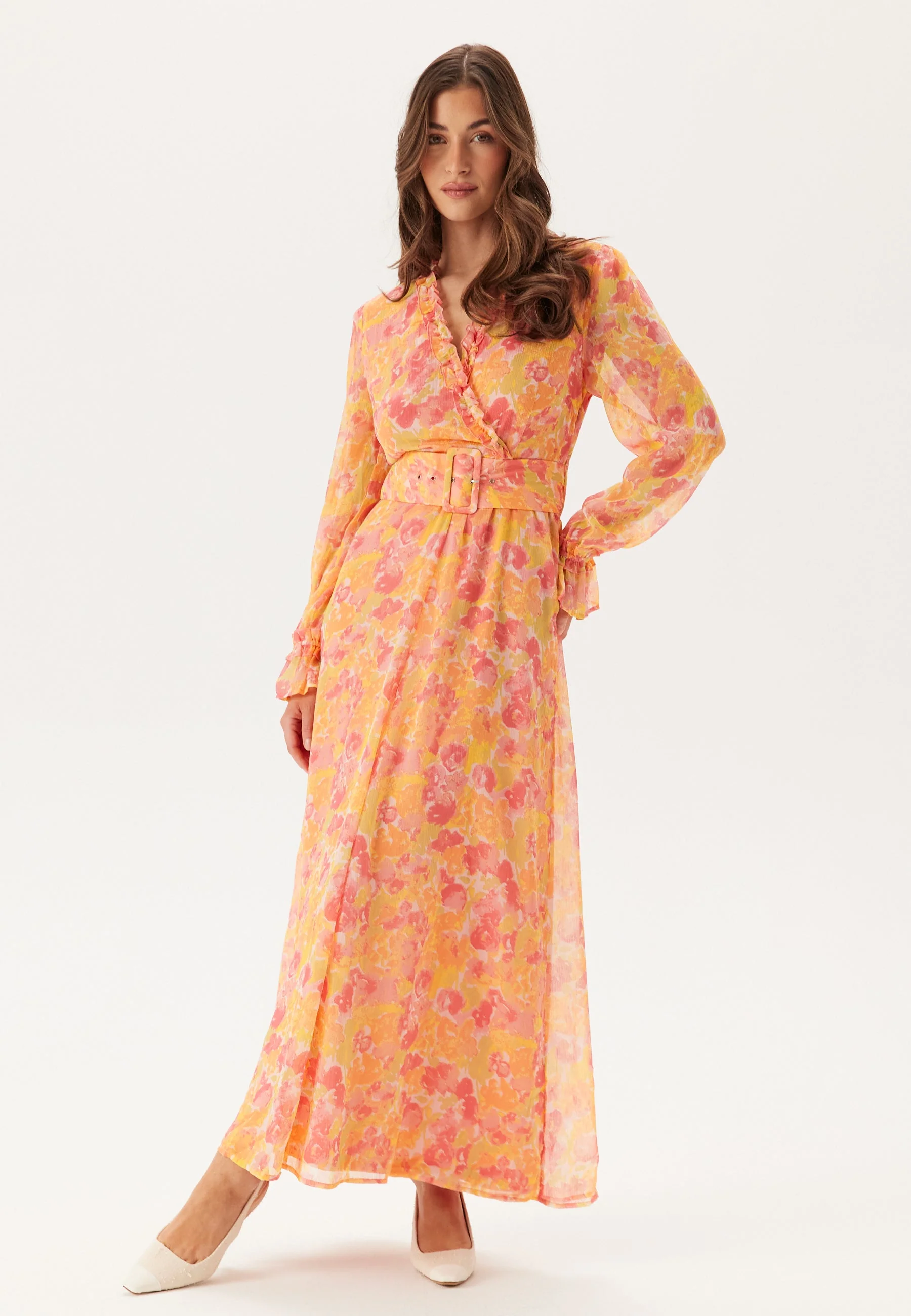 Viemma L/S BELT MAXI DRESS BEL - Image 2