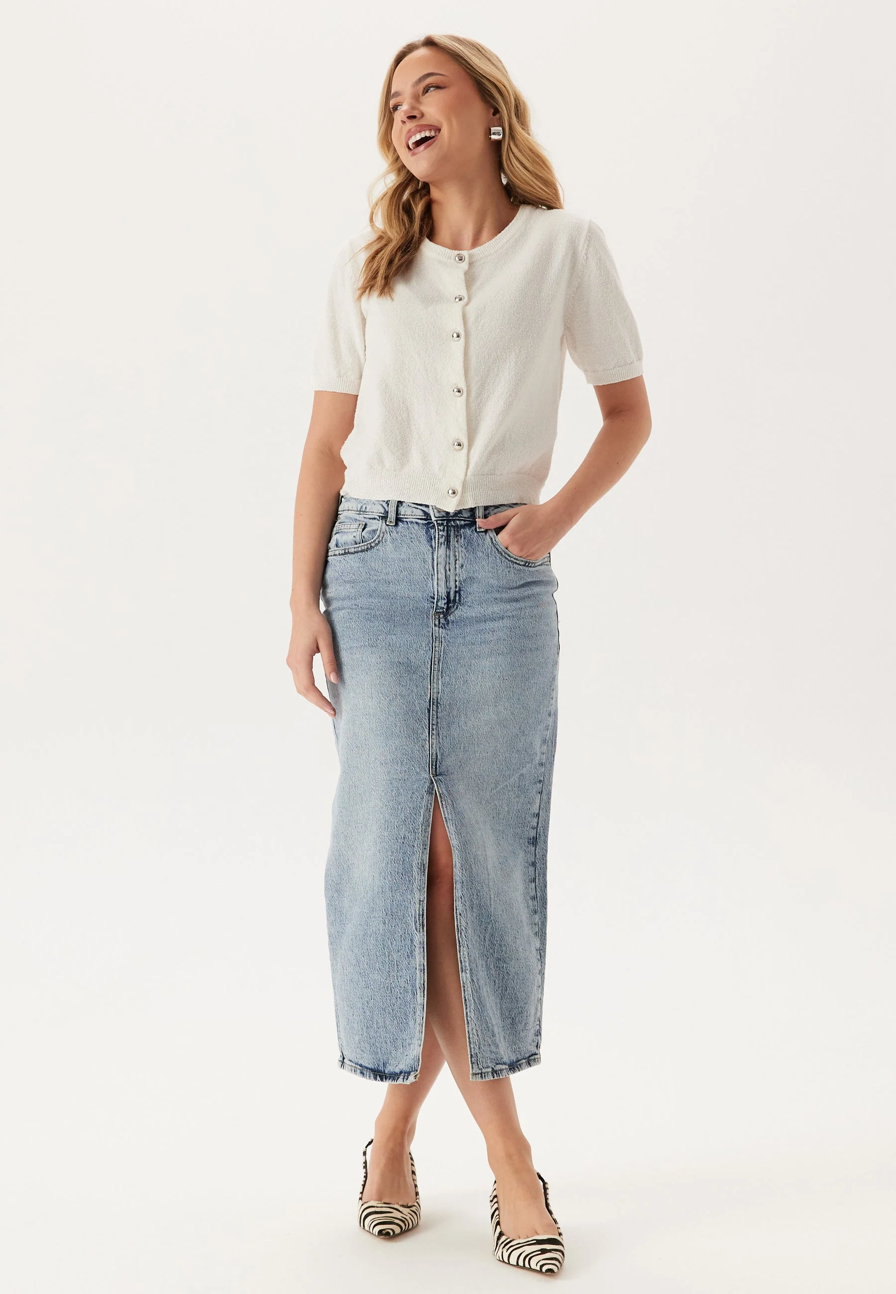 Vijaf Hw Midi Denim Skirt-noos - Image 3