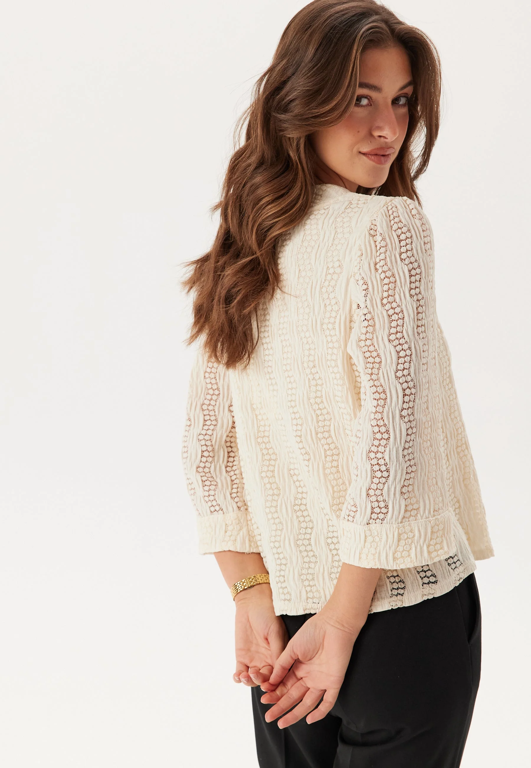 Vilumena V-neck 3/4 Top - Image 2