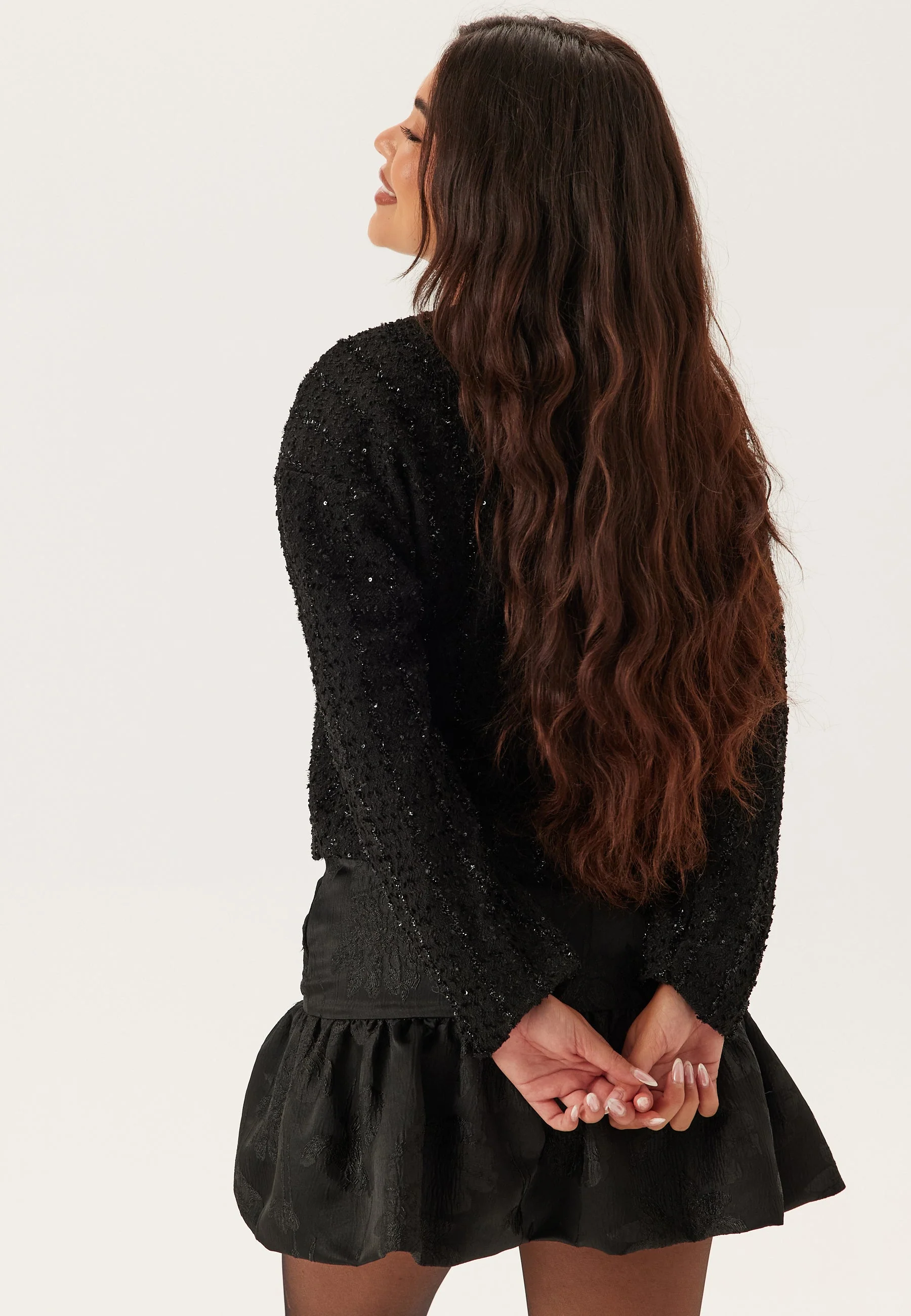 Viotta L/S BOW CARDIGAN - Image 3