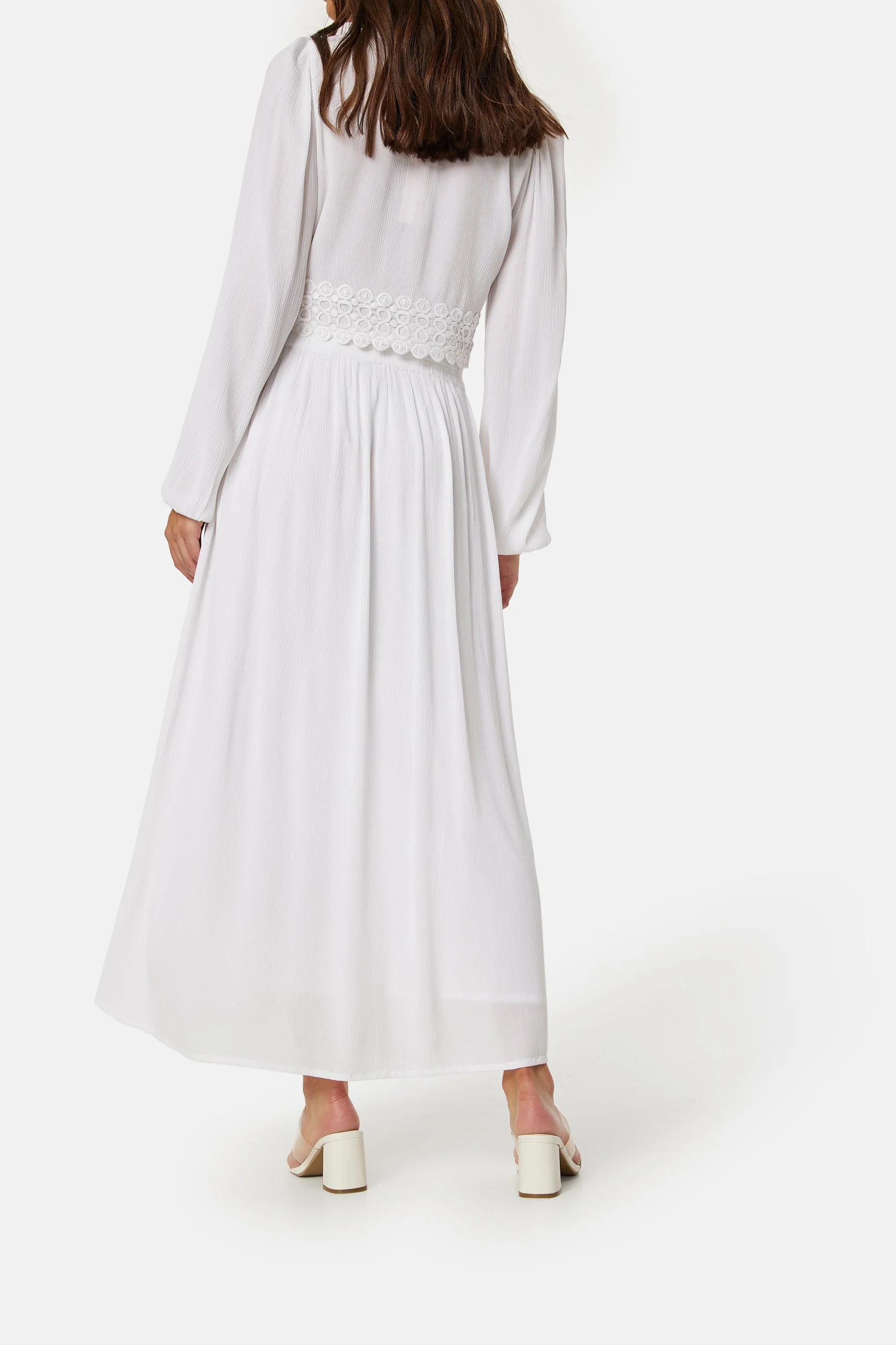 Viscose Crepe Maxi Skirt - Image 3
