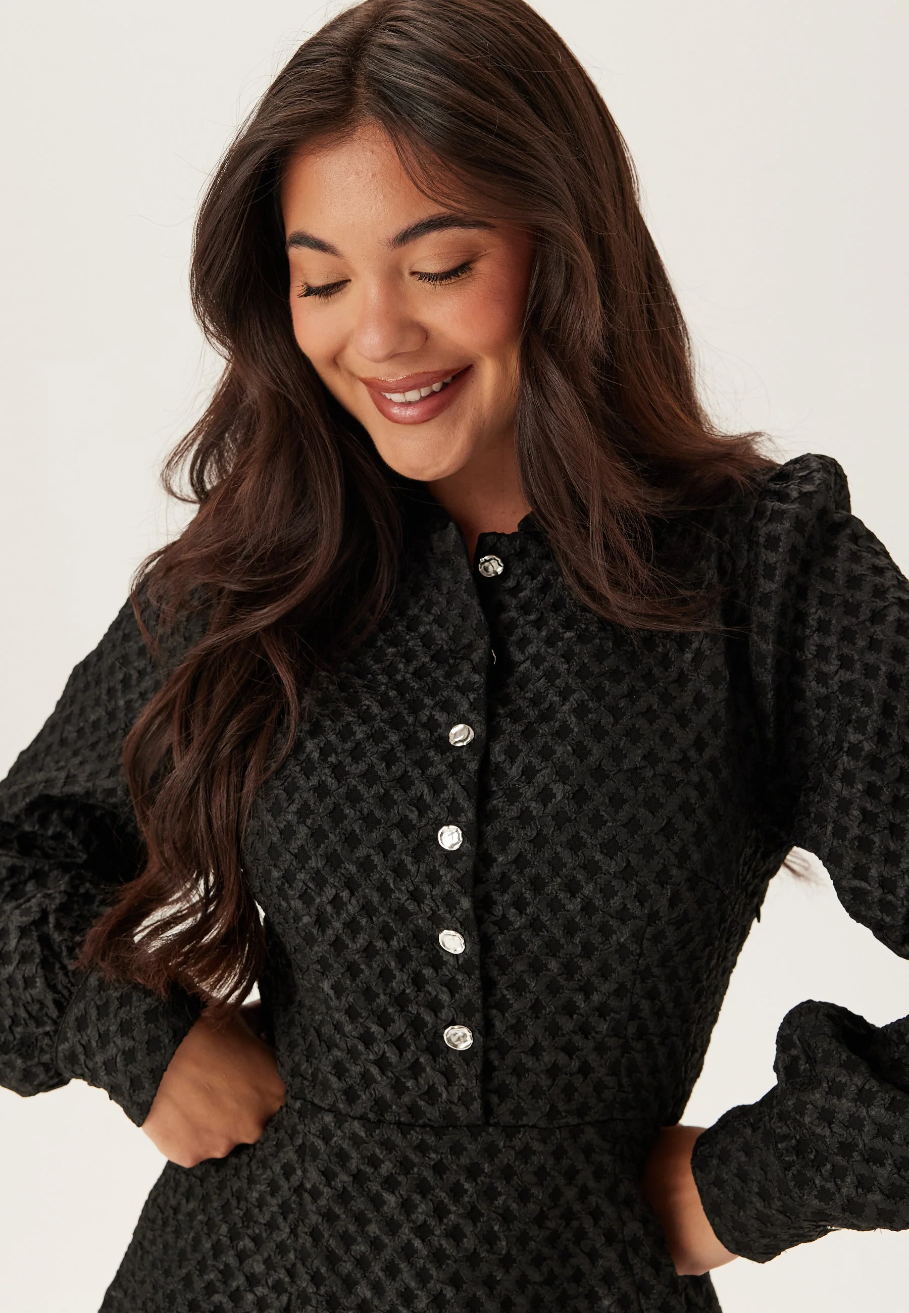 Vitaliama L/S JAQCUARD DRESS - Image 4