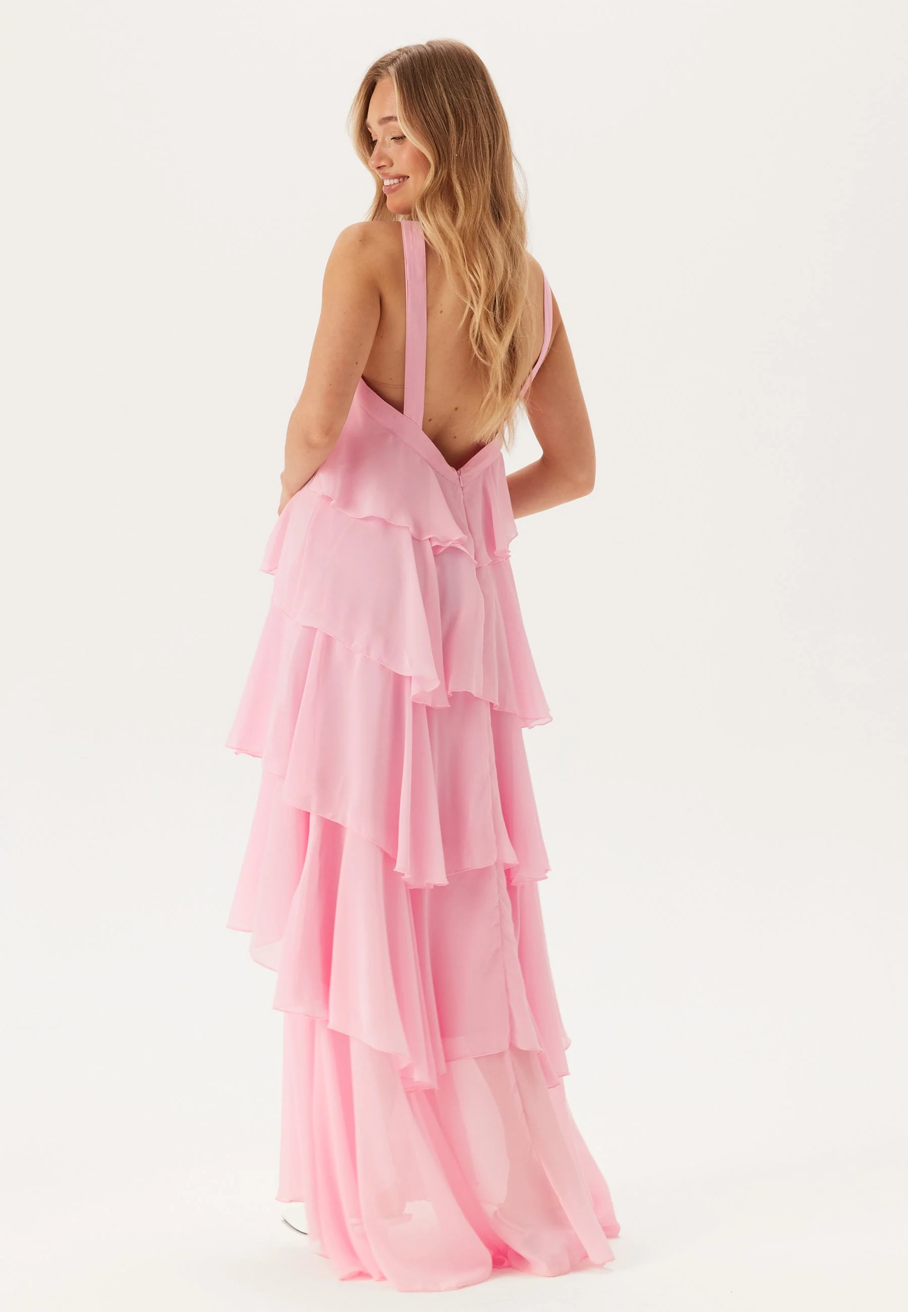 Vmfelicia Sl Ruffle Maxi Dress - Image 4