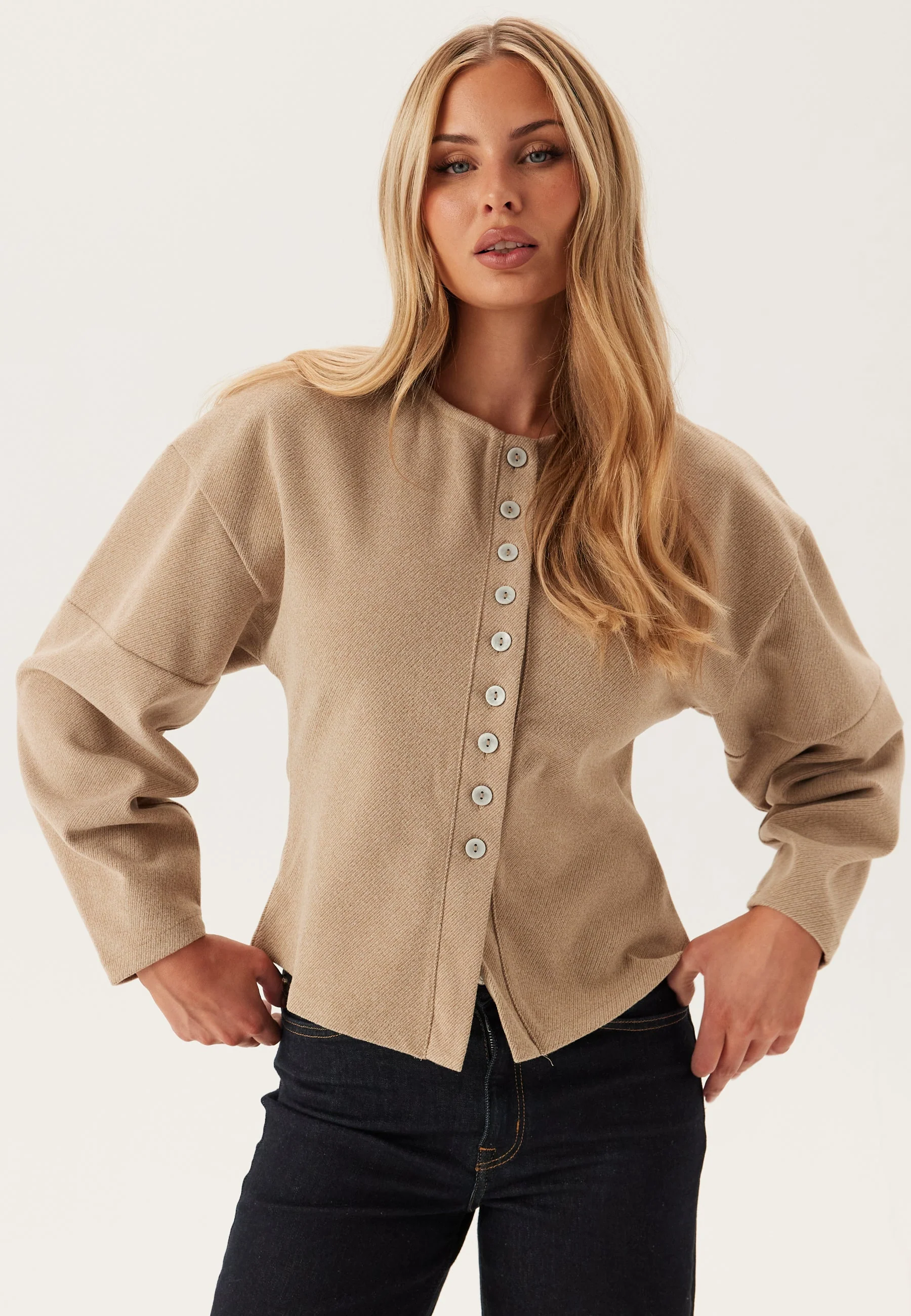 Vmklea Ls O-neck Cardigan