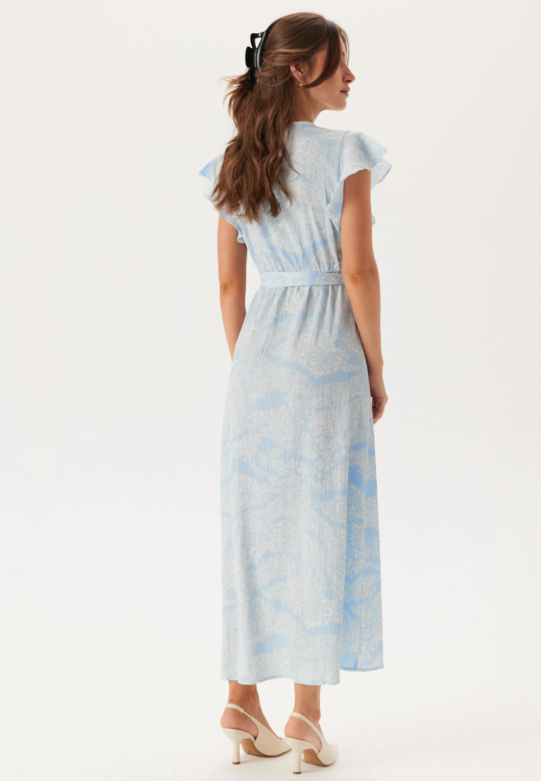 Vmpage S/L Long Wrap Dress - Image 2