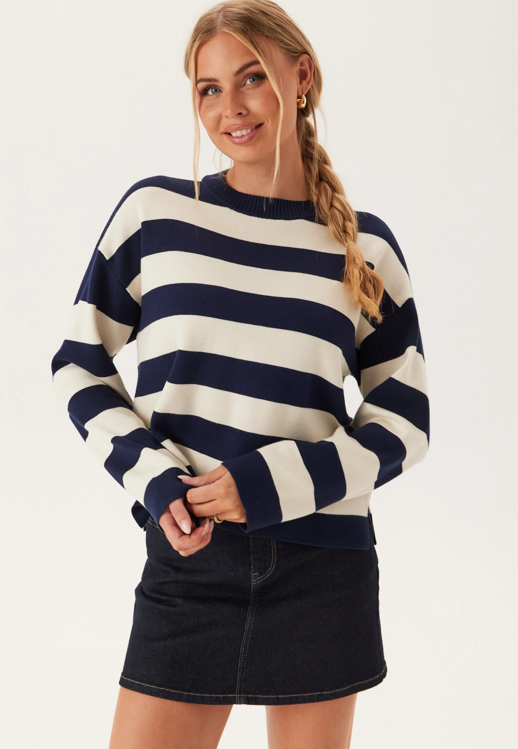 Vmsilje Ls O-neck Boxy Pullove - Image 5