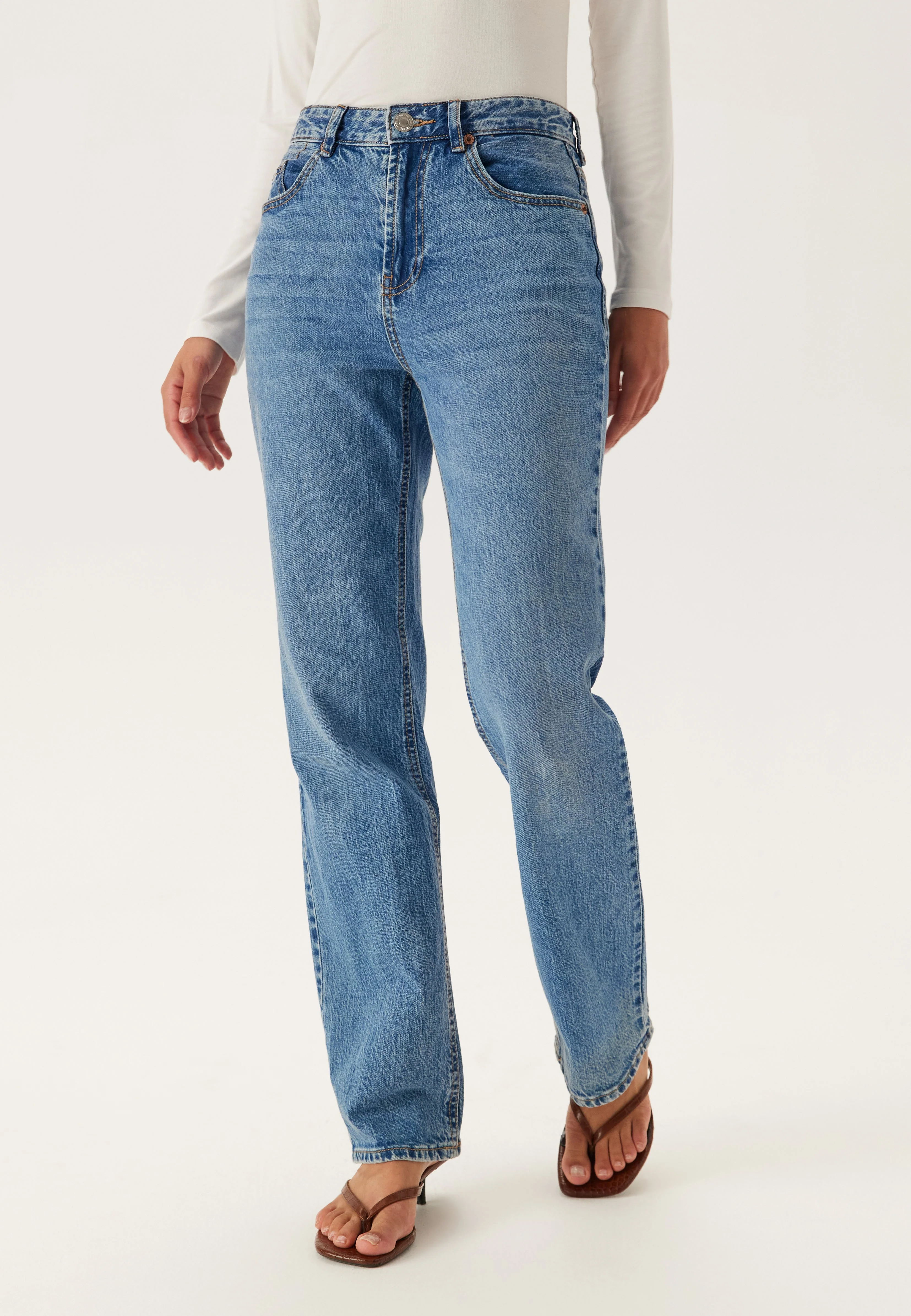 Vmtessa Hr Straight Jeans Li31 - Image 2