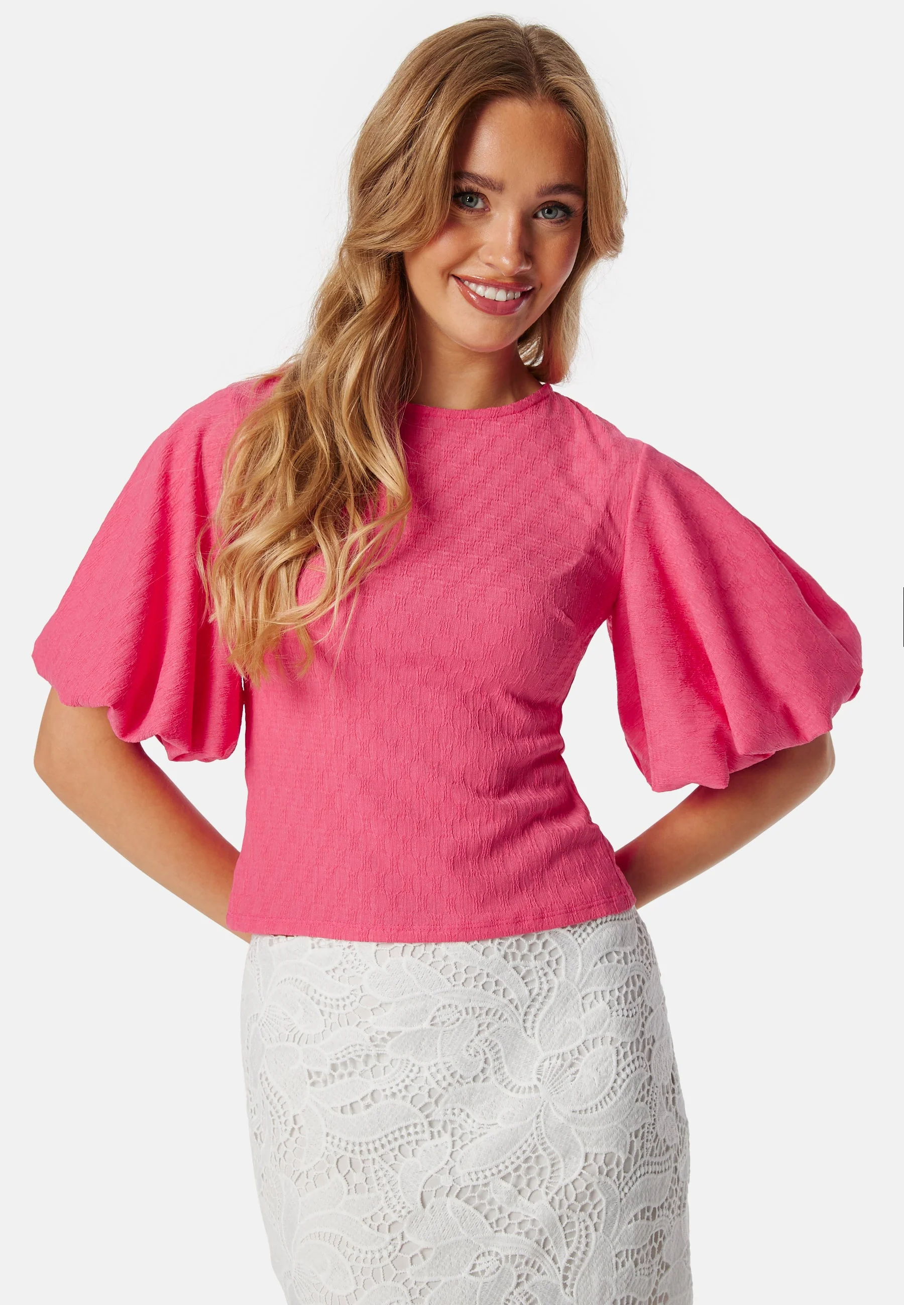 Volume Sleeve Blouse