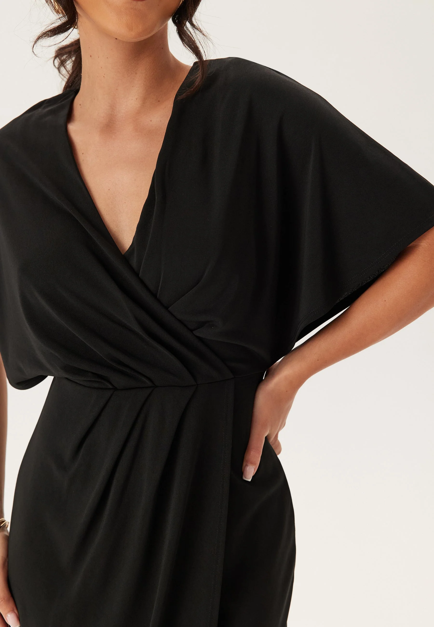 Wrap Slit Maxi Dress - Image 4