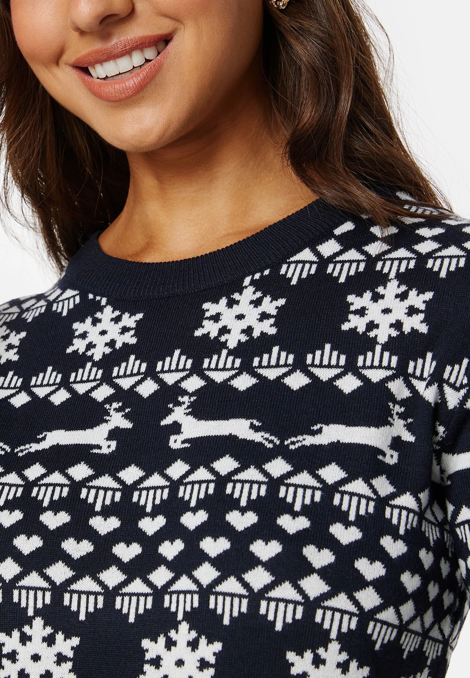 Xmas Snowflake LS O-Neck - Image 5